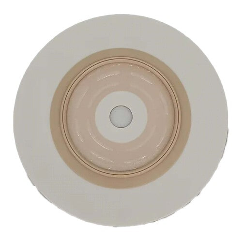 Safe N Simple 2-Piece Round Wafer Extended Wear with Solid Hydrocolloid, Flange Cut to Fit (40 Count)