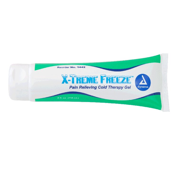 Dynarex X-Treme Freeze, 4 oz. Tube, 24tubes/case (24 Count)