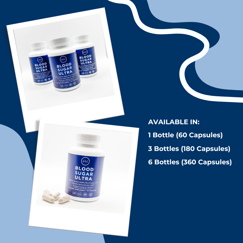 DSC Blood Sugar Ultra Support Supplement by DIABETIC SOCK CLUB