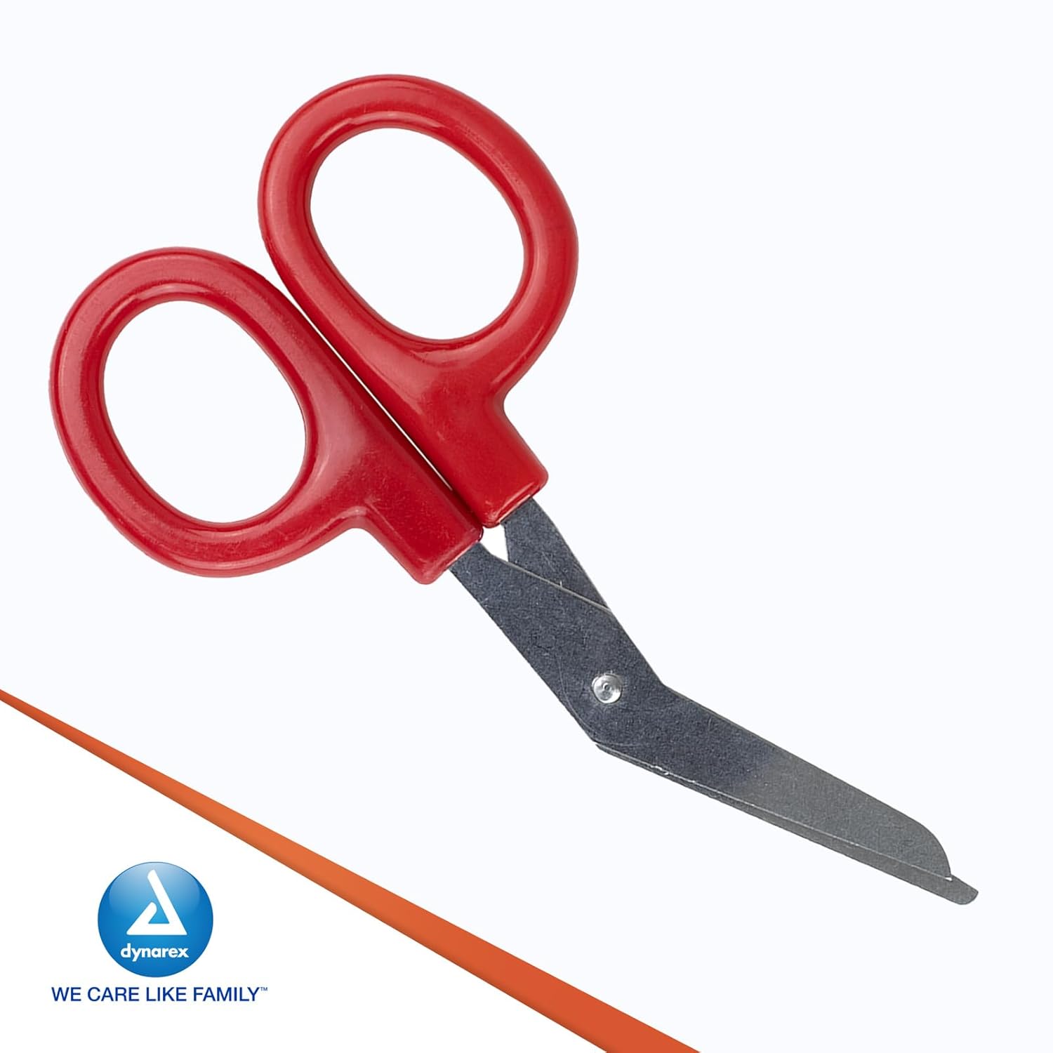 Dynarex Mini Scissors, 4" Red - 100ea/bx, 5bxs/cs (500 Count)