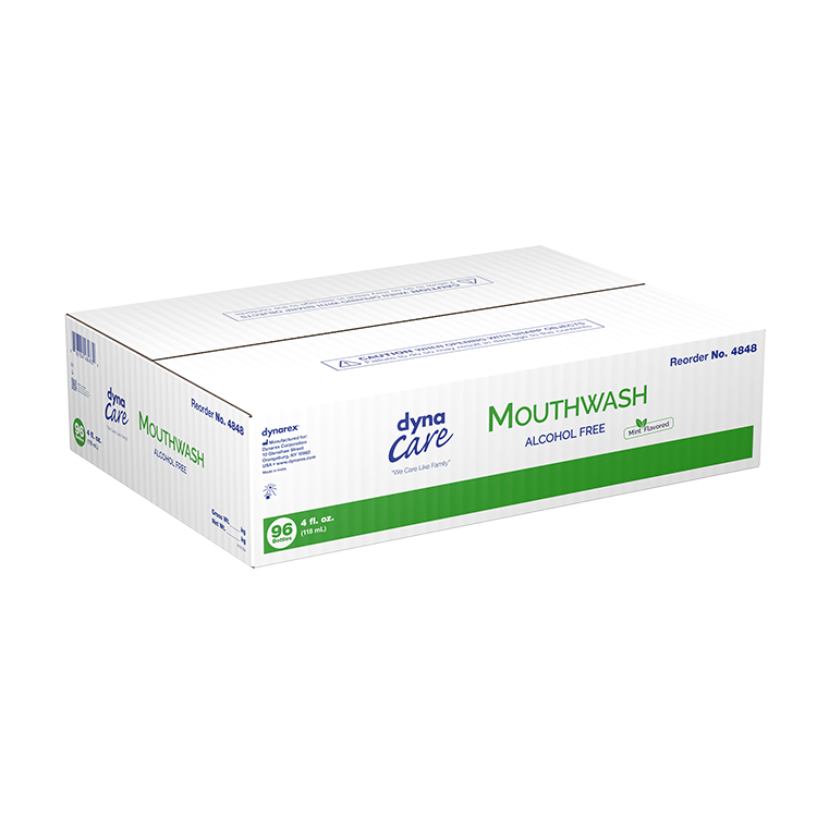 Dynarex Mouthwash - Mint Flavored (96 Count)