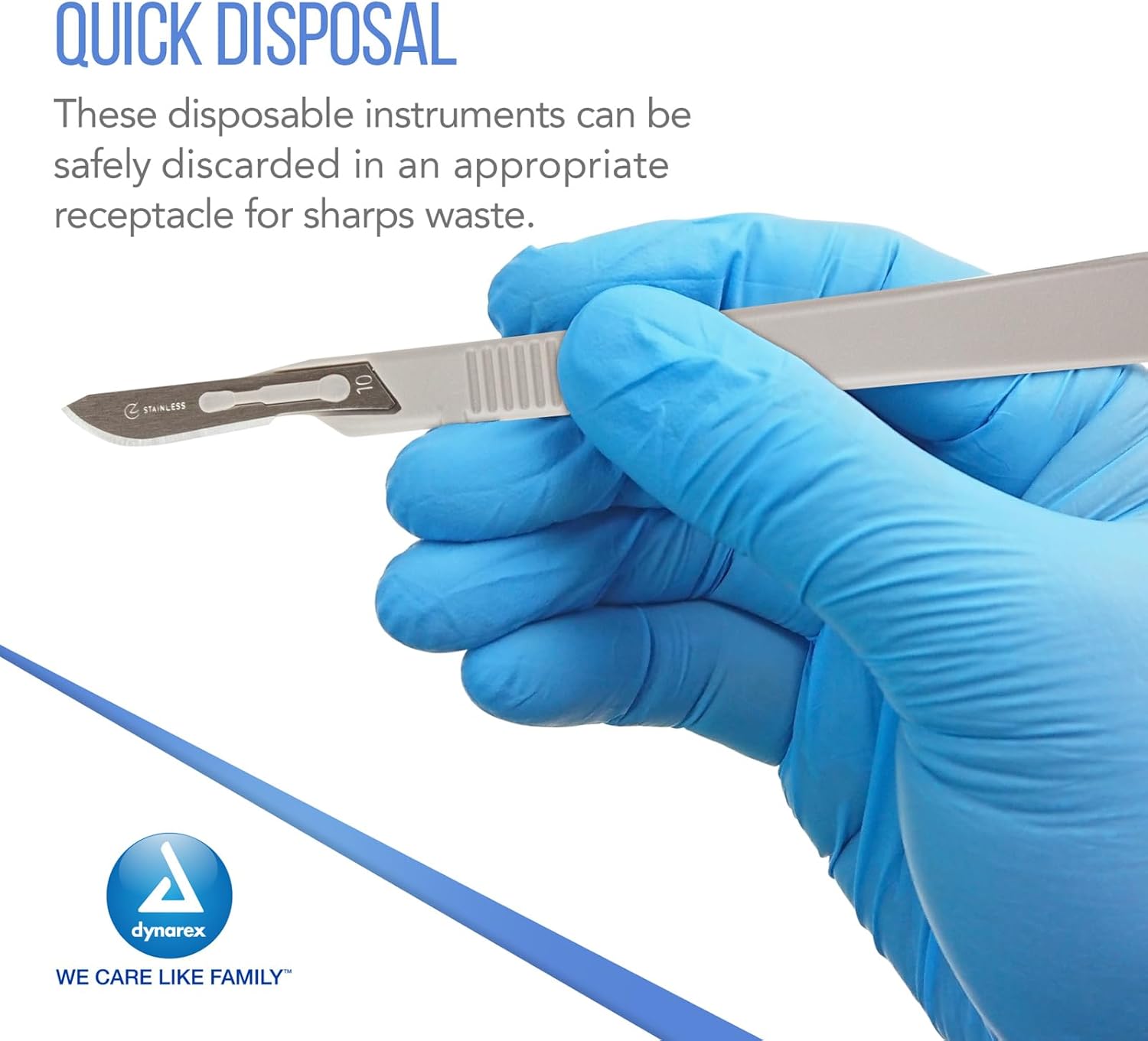 Dynarex Medi-Cut Scalpels Disposable, 10ea/bx (10 Count)