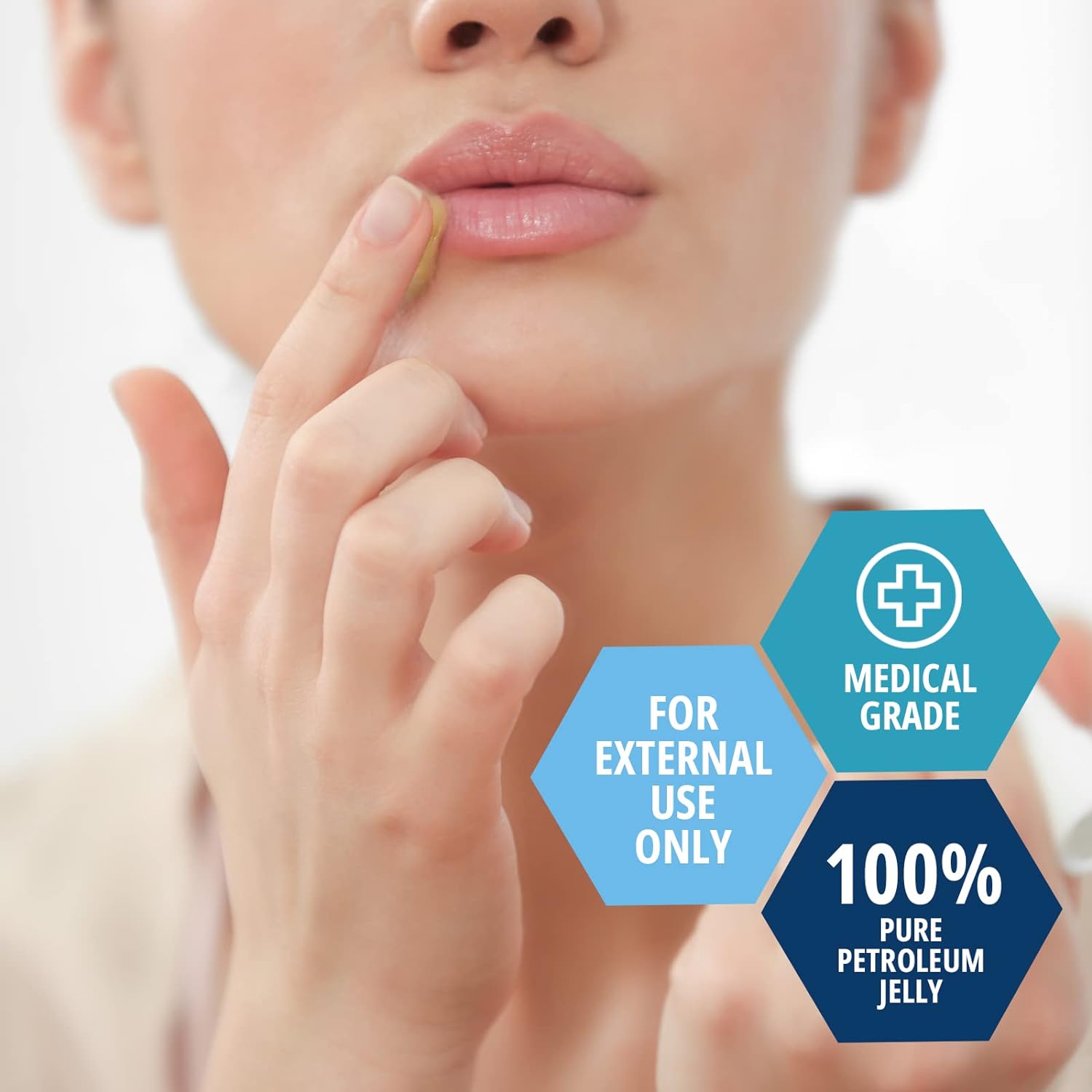 Medpride 100% Original Petroleum Jelly Skin Protectant, 8 oz each (24 Count)