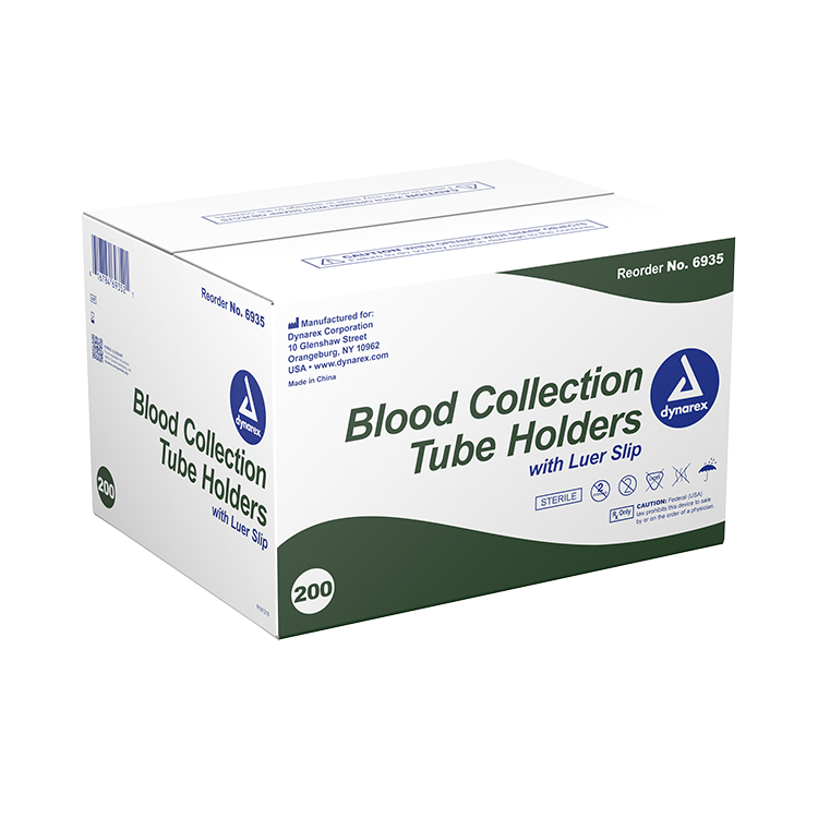 Dynarex Blood Collection Tube Holder (200 Count)
