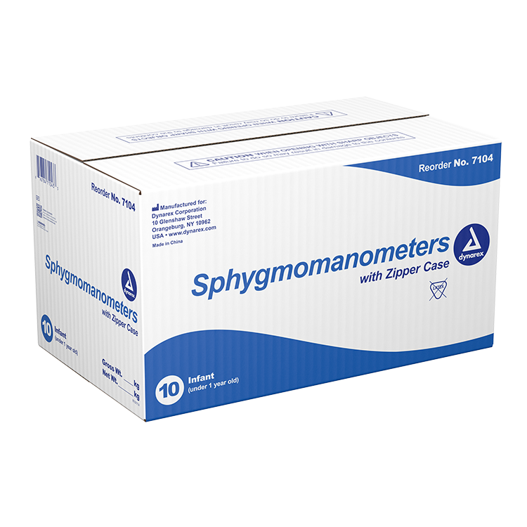 Dynarex Blood Pressure Cuff Sphygmomanometer - 10ea/cs (10 Count)