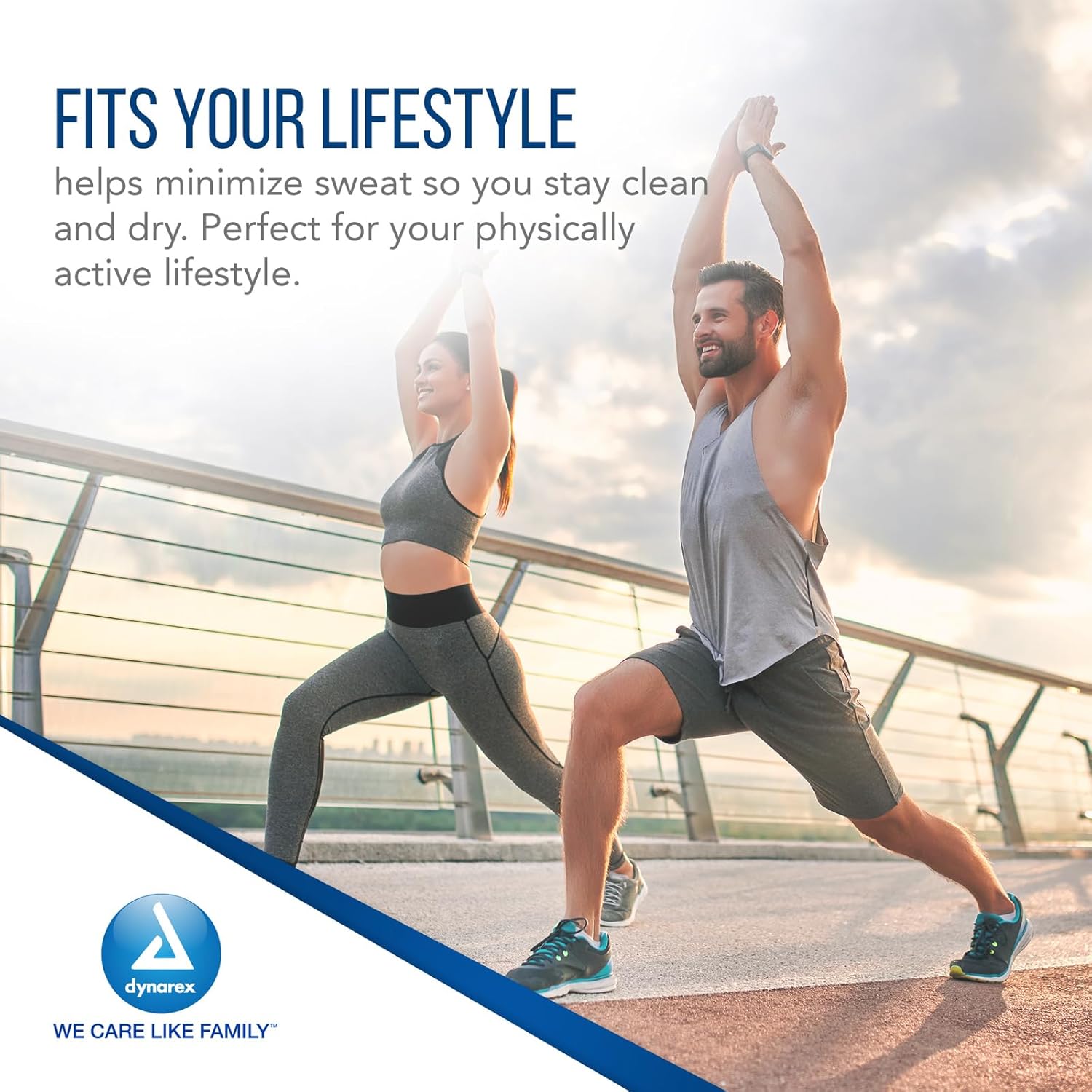 Dynarex Deodorants - 4 oz. Pump Spray (48 Count)