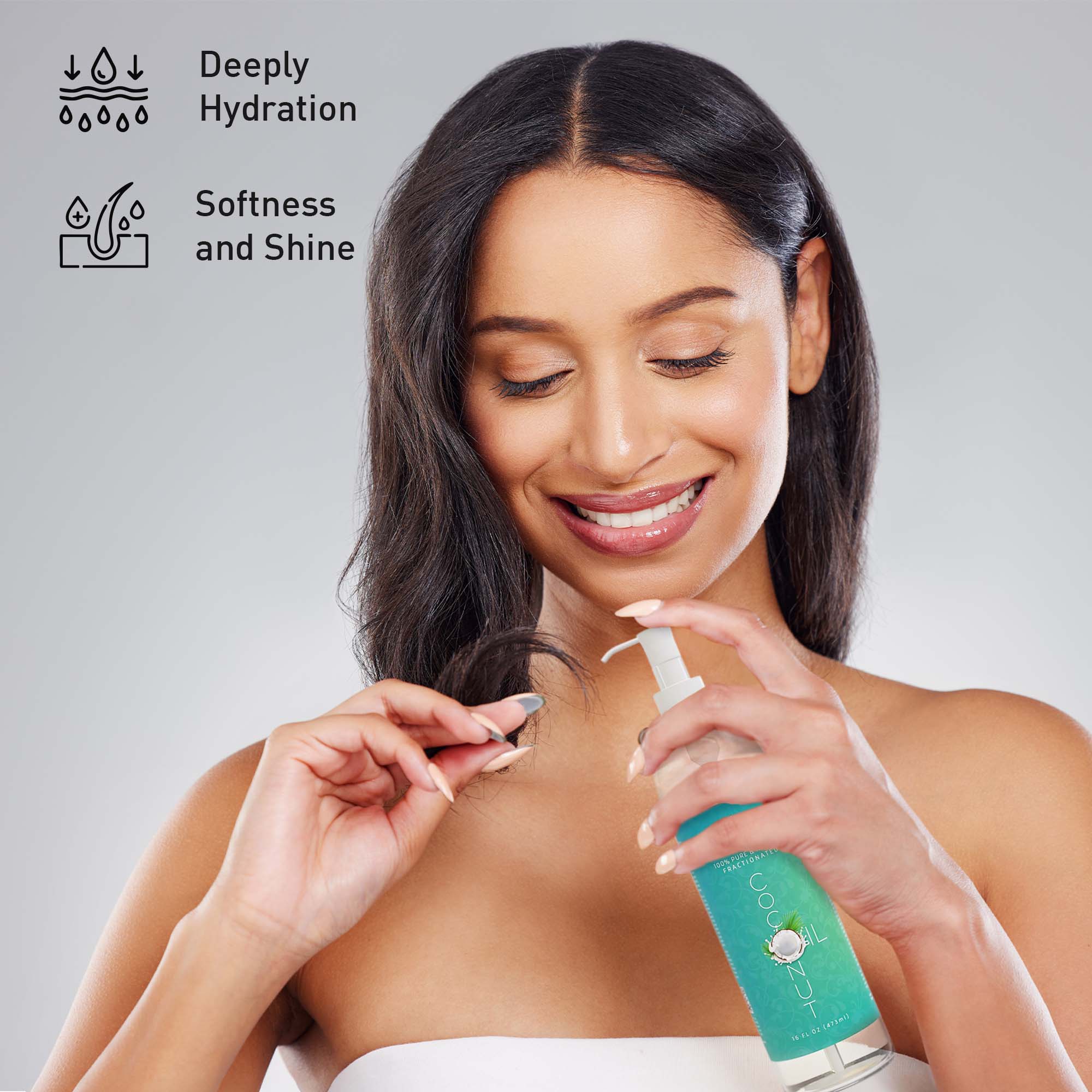 100% Pure & Natural Fractionated Coconut Oil by Pursonic