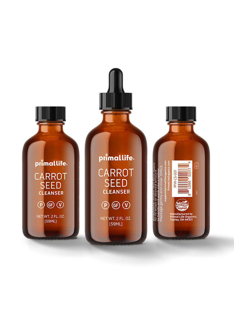 Carrot Seed Cleanser: Oily | Sensitive by Primal Life Organic II LLC