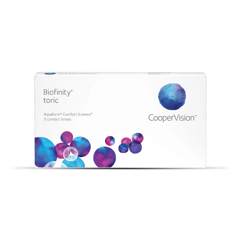 CooperVision Biofinity Toric 3pk (Discontinued) by Fresh Lens sold by Fresh Lens | CanadianContactLenses.com