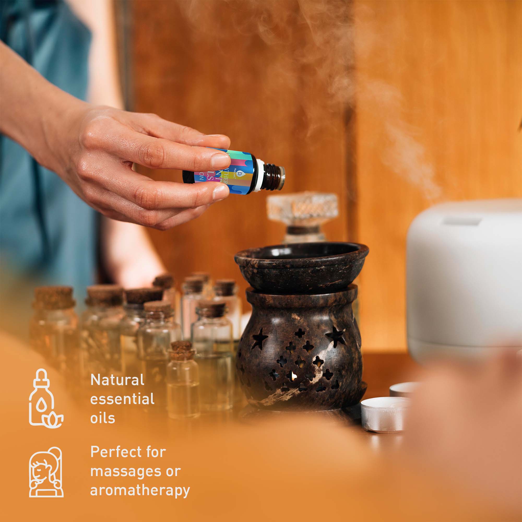 Pursonic Aromatherapy Lovers – Triple 14-Pack Essential Oils Collection by Pursonic