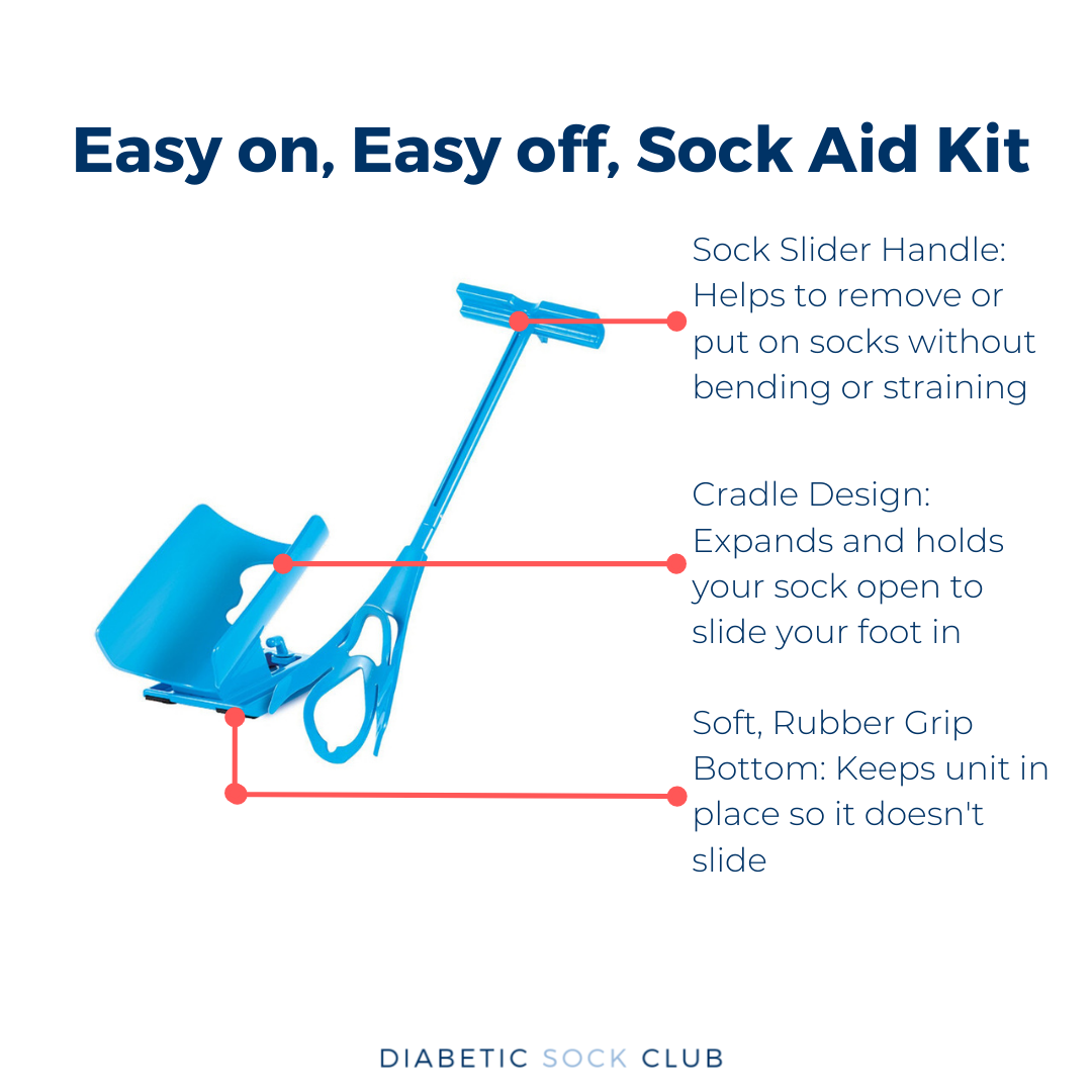 DSC Sock Aid Slider Kit (Easy On, Easy Off) by DIABETIC SOCK CLUB