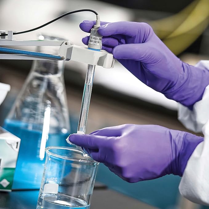 Halyard 1000ct Purple Nitrile Exam Gloves Non-Sterile Powder-Free 5.9 Mil, 9.5" Purple