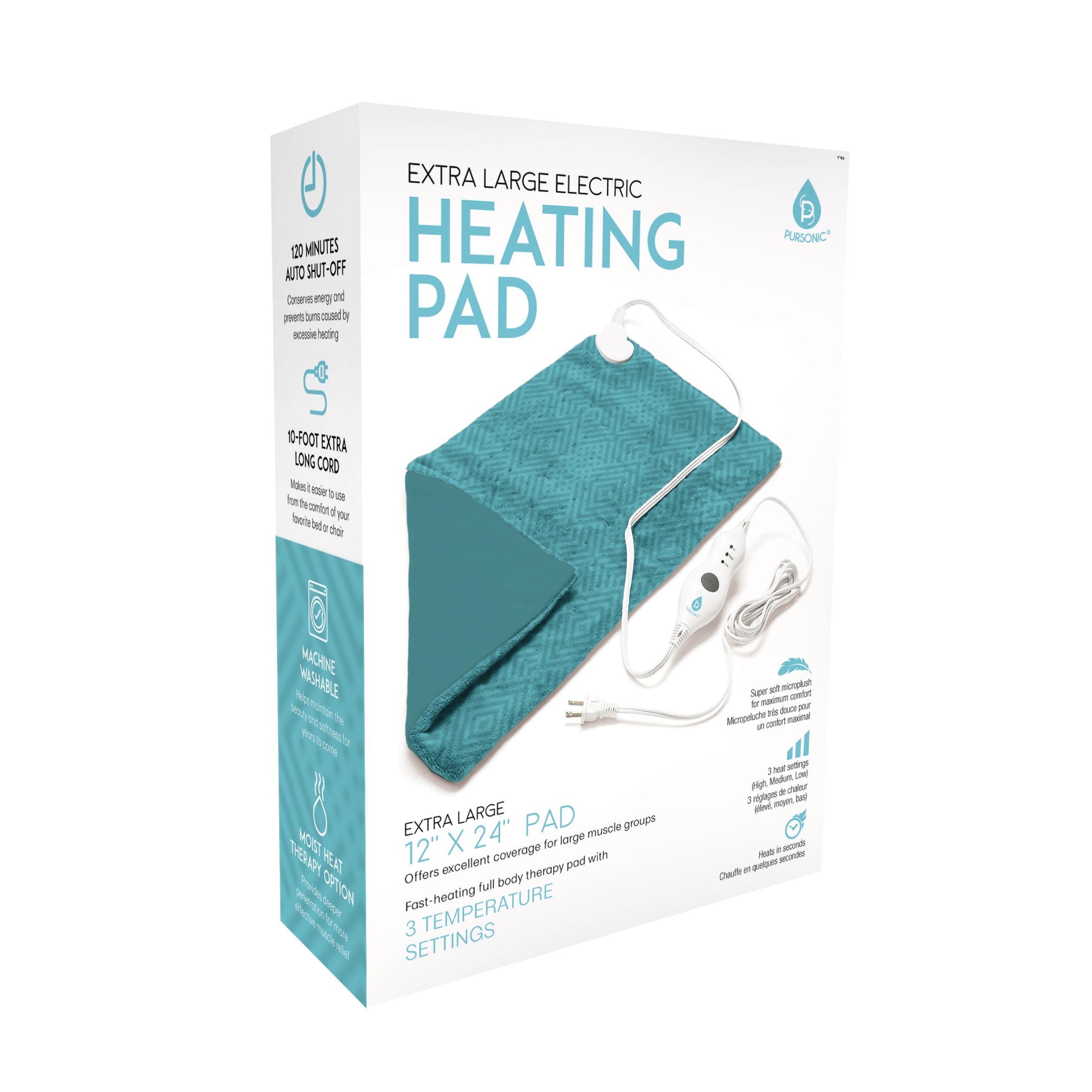 Electric Heating Pad by Pursonic