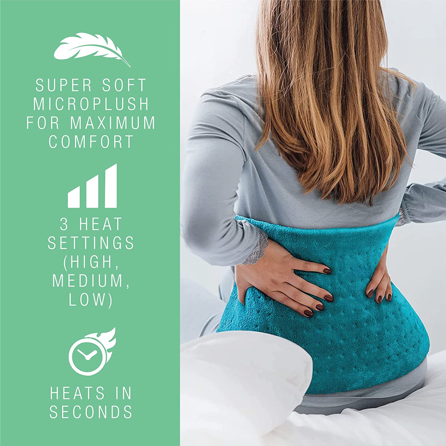 Electric Heating Pad by Pursonic