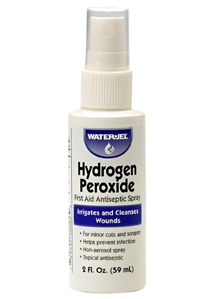 Water Jel Hydrogen Peroxide Spray Bottle - 2 oz (24 Bottles/Case)