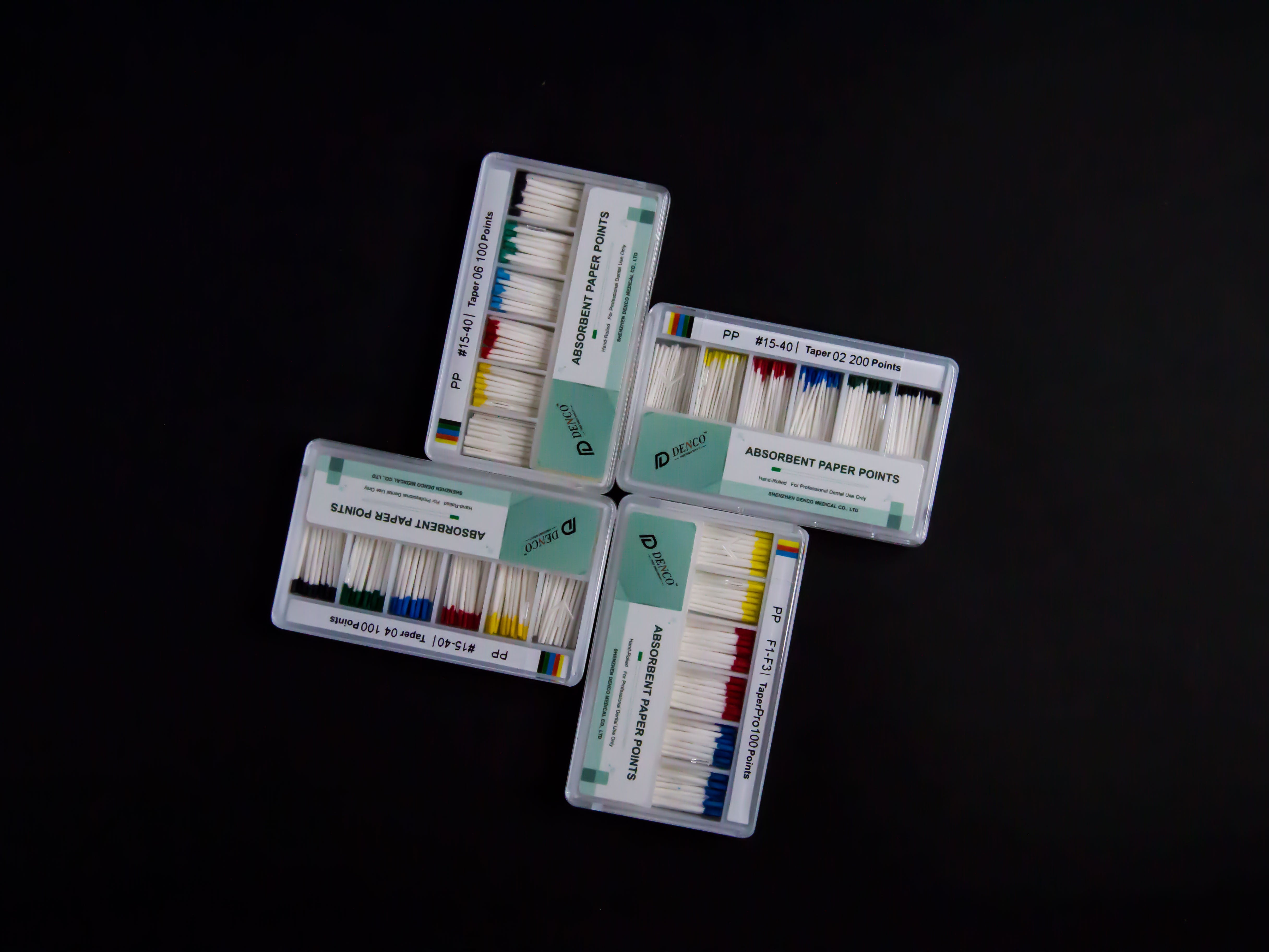 Endo Absorbent Paper Points Taper F