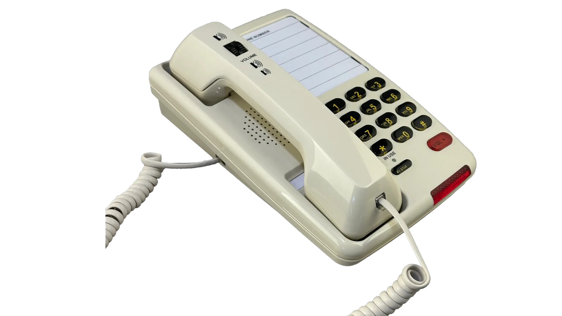 D520U Full-Featured Console Telephone with USB-A & USB-C Charging Ports