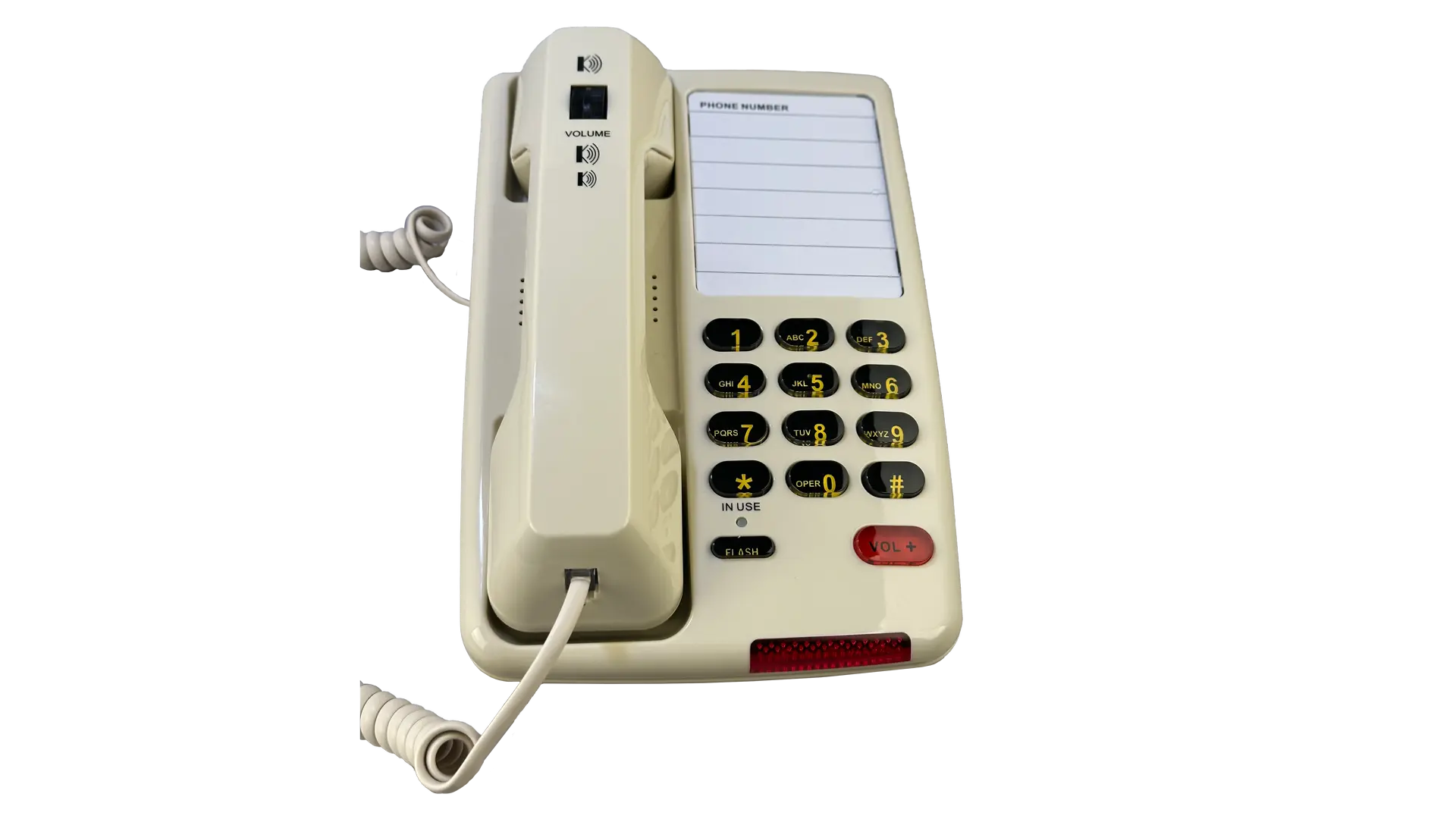 D520U Full-Featured Console Telephone with USB-A & USB-C Charging Ports