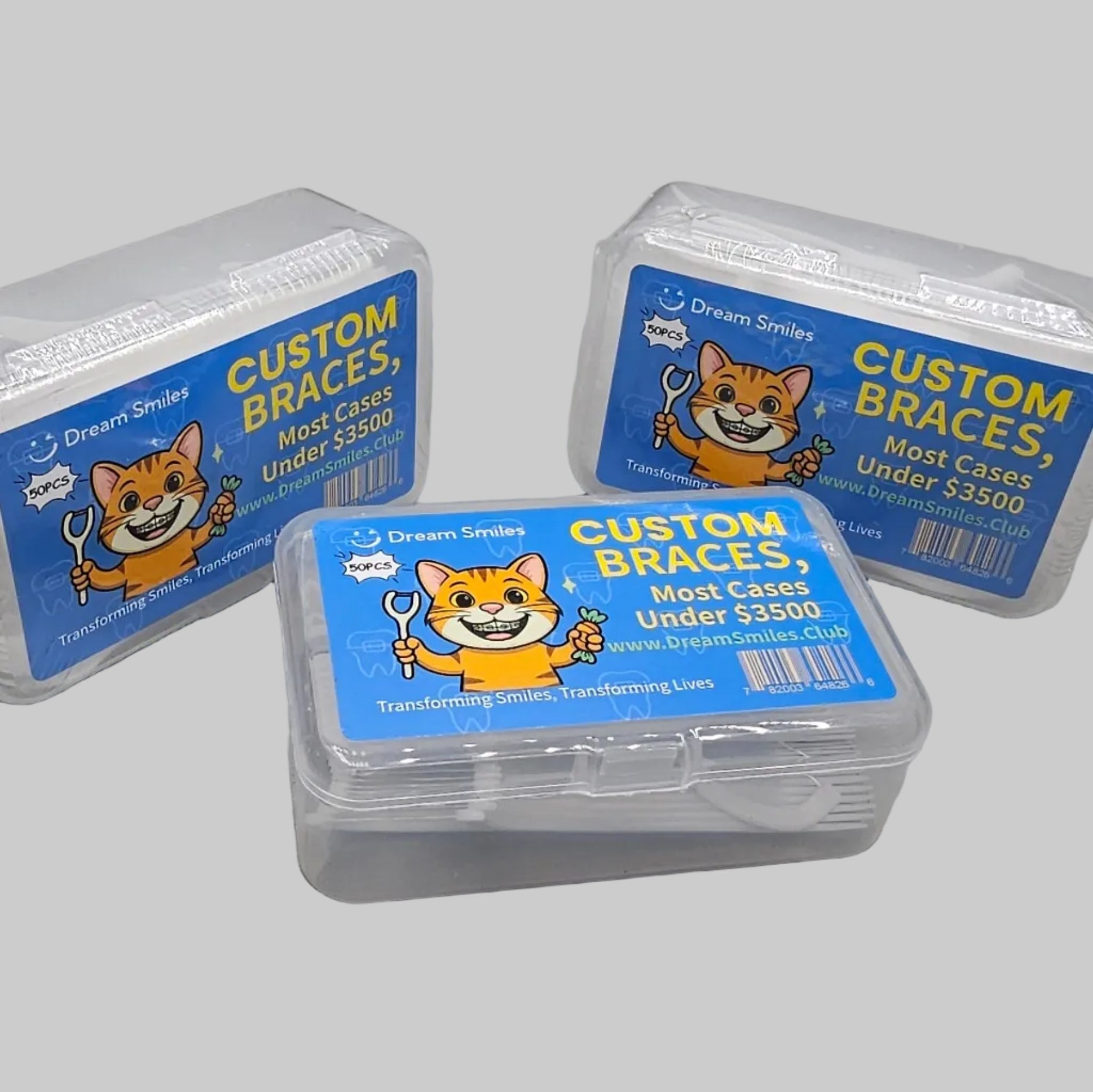 Ultra Deep Clean Floss Picks, Removes Food and Plaque, Pack of 50pcs