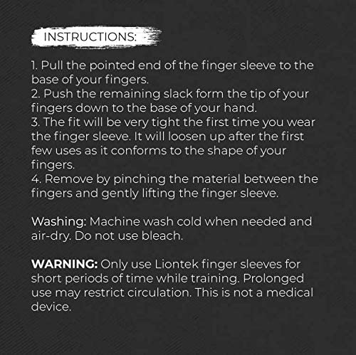 LIONTEK BJJ Double Finger Sleeve Tape Replacement by Liontek