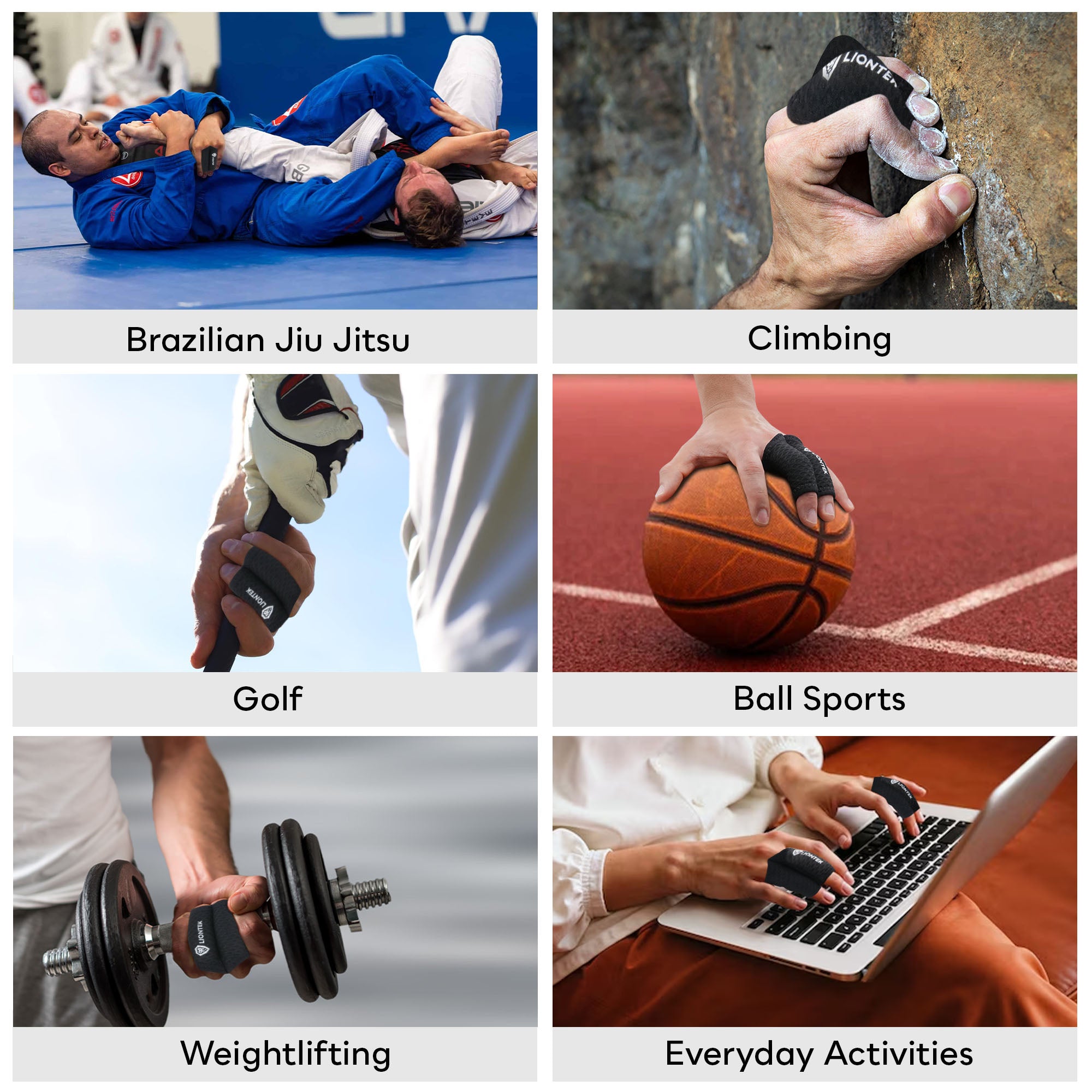 Liontek Flow Finger Sleeve Pair by Liontek