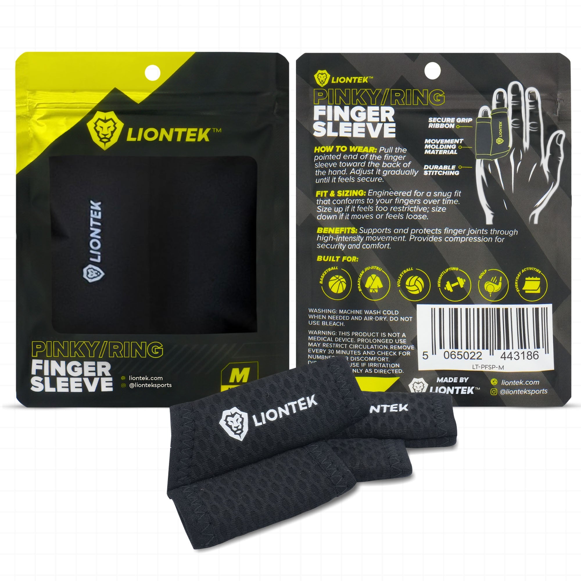Liontek Flow Finger Sleeve Pair by Liontek