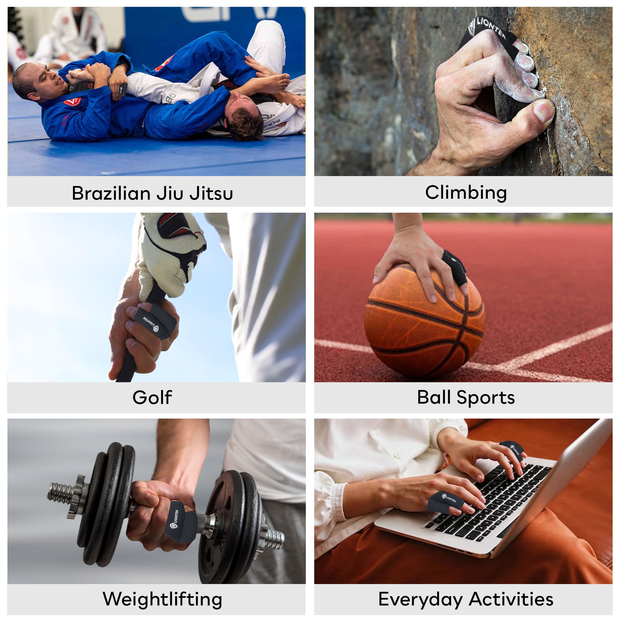 Liontek Flow Finger Sleeve Pair by Liontek