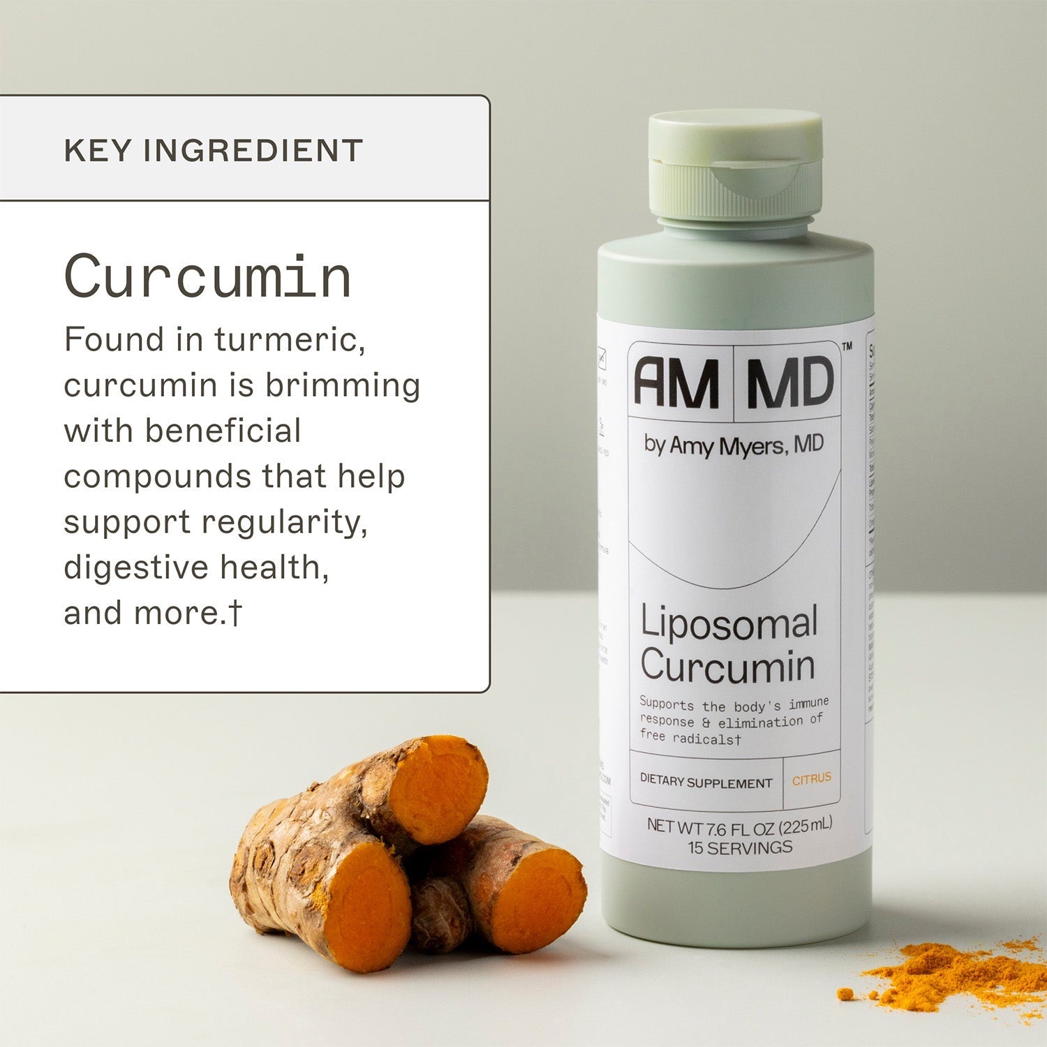 Key ingredients. Curcumin, found in tumeric curcumin is brimming with beneficial compounds that help support regularity digestive health and more†.