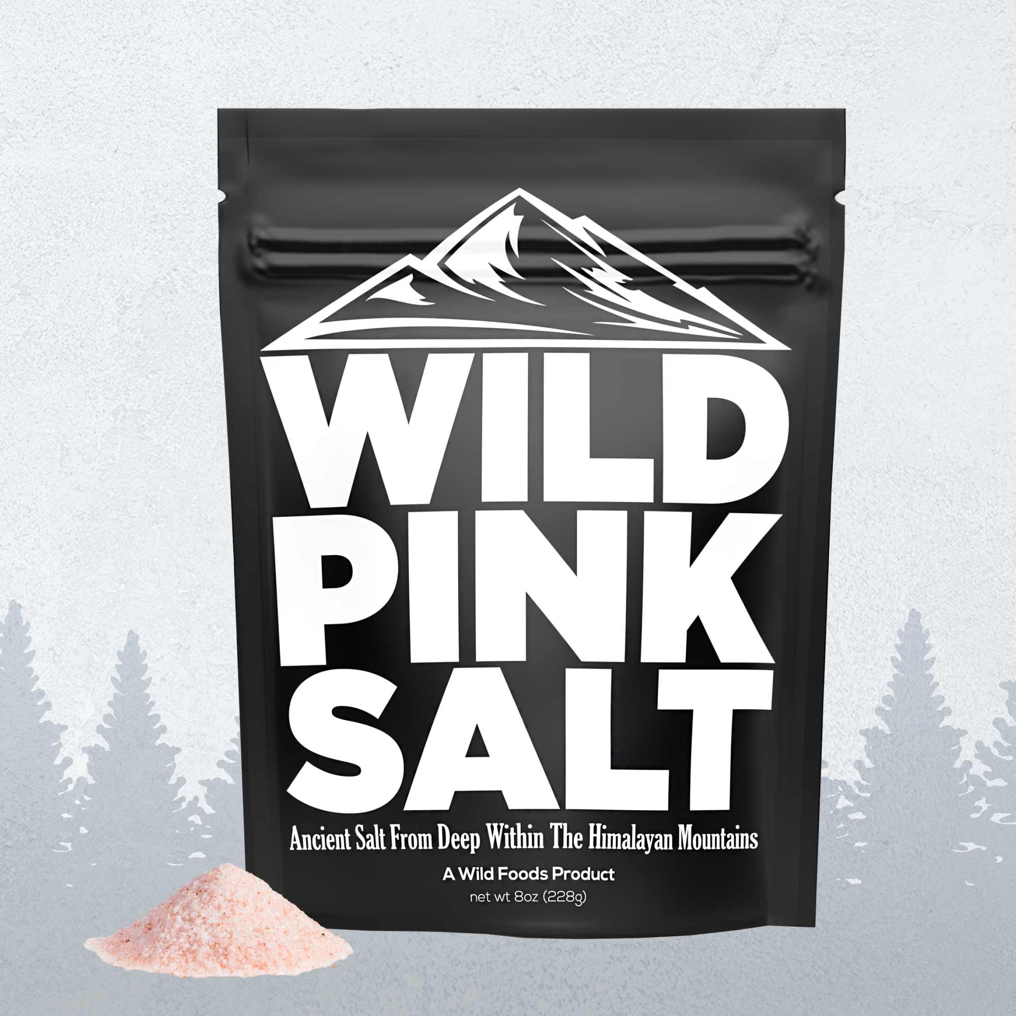 Himalayan Pink Salt – Mineral-Rich Gourmet Salt for Flavor & Health by Wild Foods