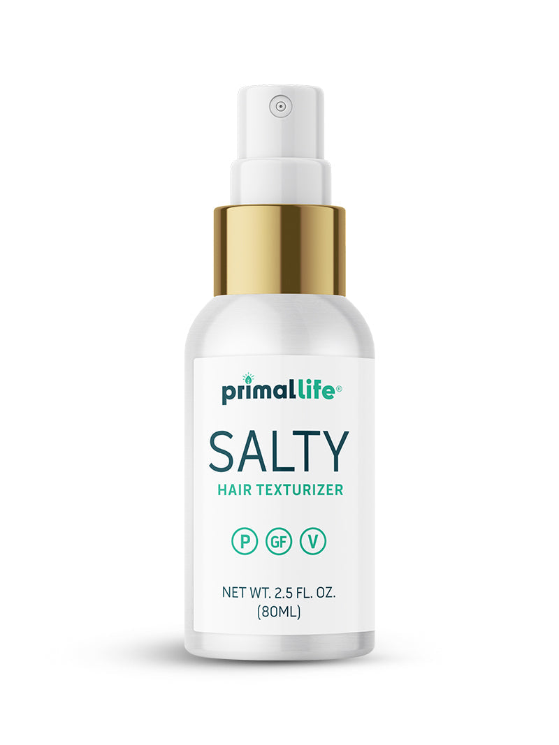 Salty Hair Texturizing Spray, 2.5 oz. by Primal Life Organic II LLC