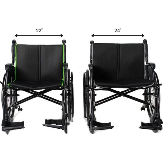 Feather Heavy Duty 15 lbs. Extra Wide Featherweight Wheelchair