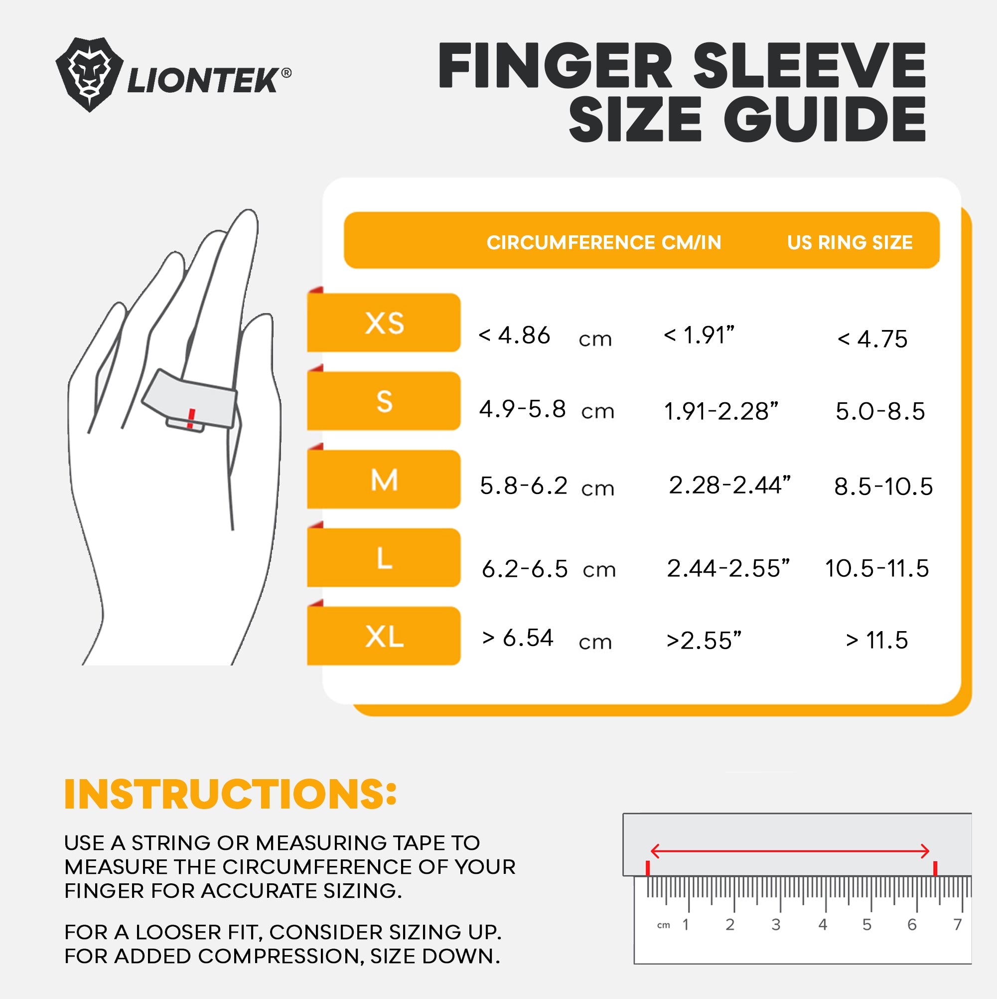 LIONTEK BJJ Double Finger Sleeve Tape Replacement by Liontek