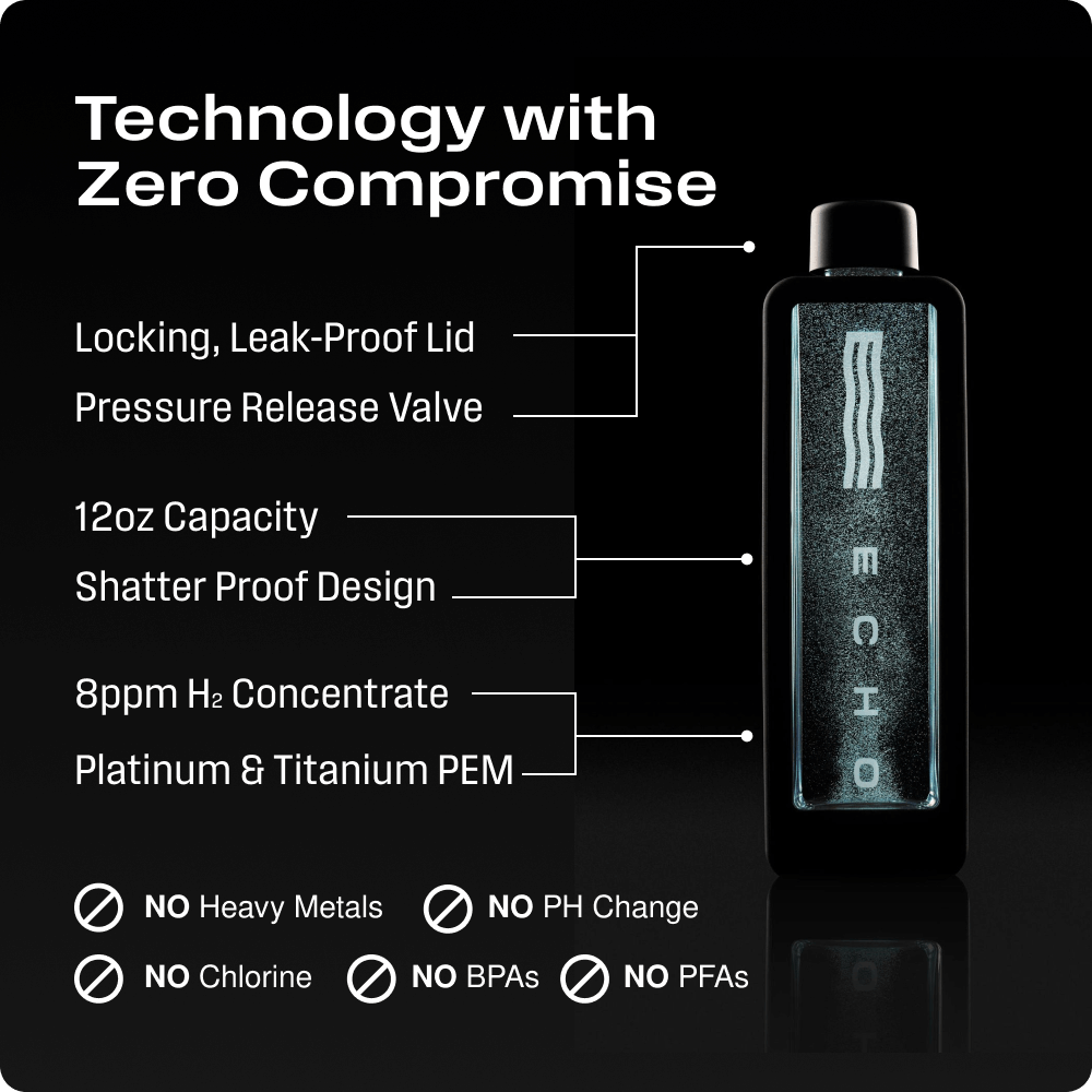 ECHO Flask Hydrogen Water Bottle by Echo Water