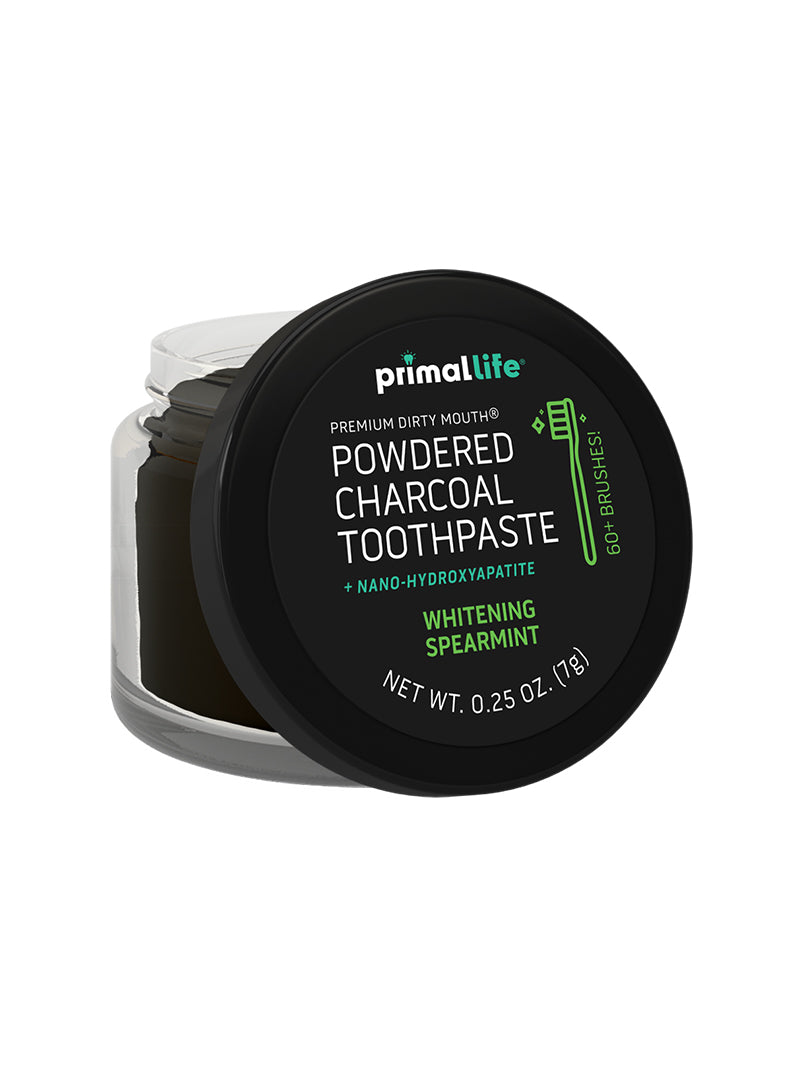 Toothpowder / Powdered Mineral Toothpaste by Primal Life Organic II LLC
