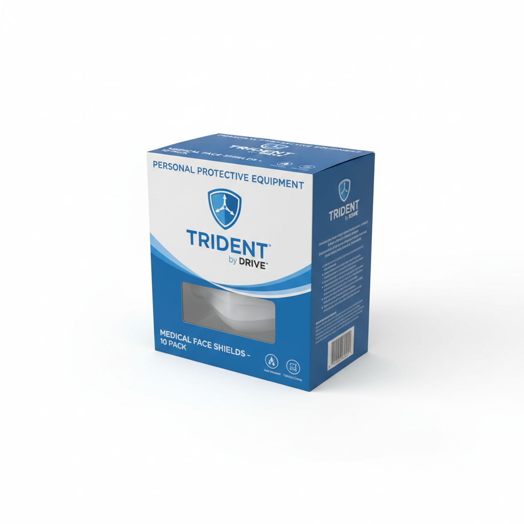 Trident - angled view showing packaging