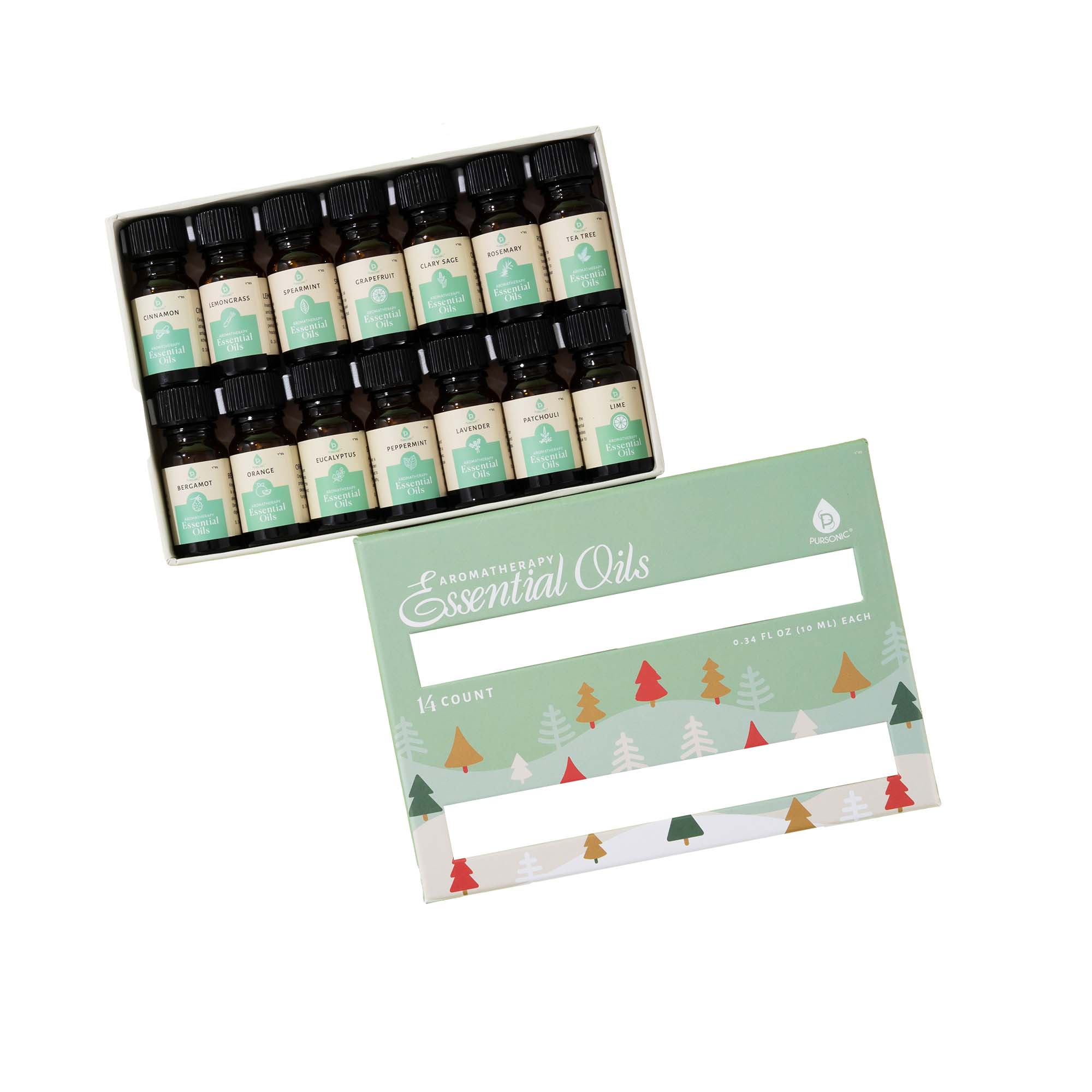Seasonal Scents Christmas Essential Oils Collection by Pursonic