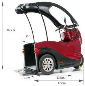 eChariot Electric Wheelchair Moped by Inclusive Inc