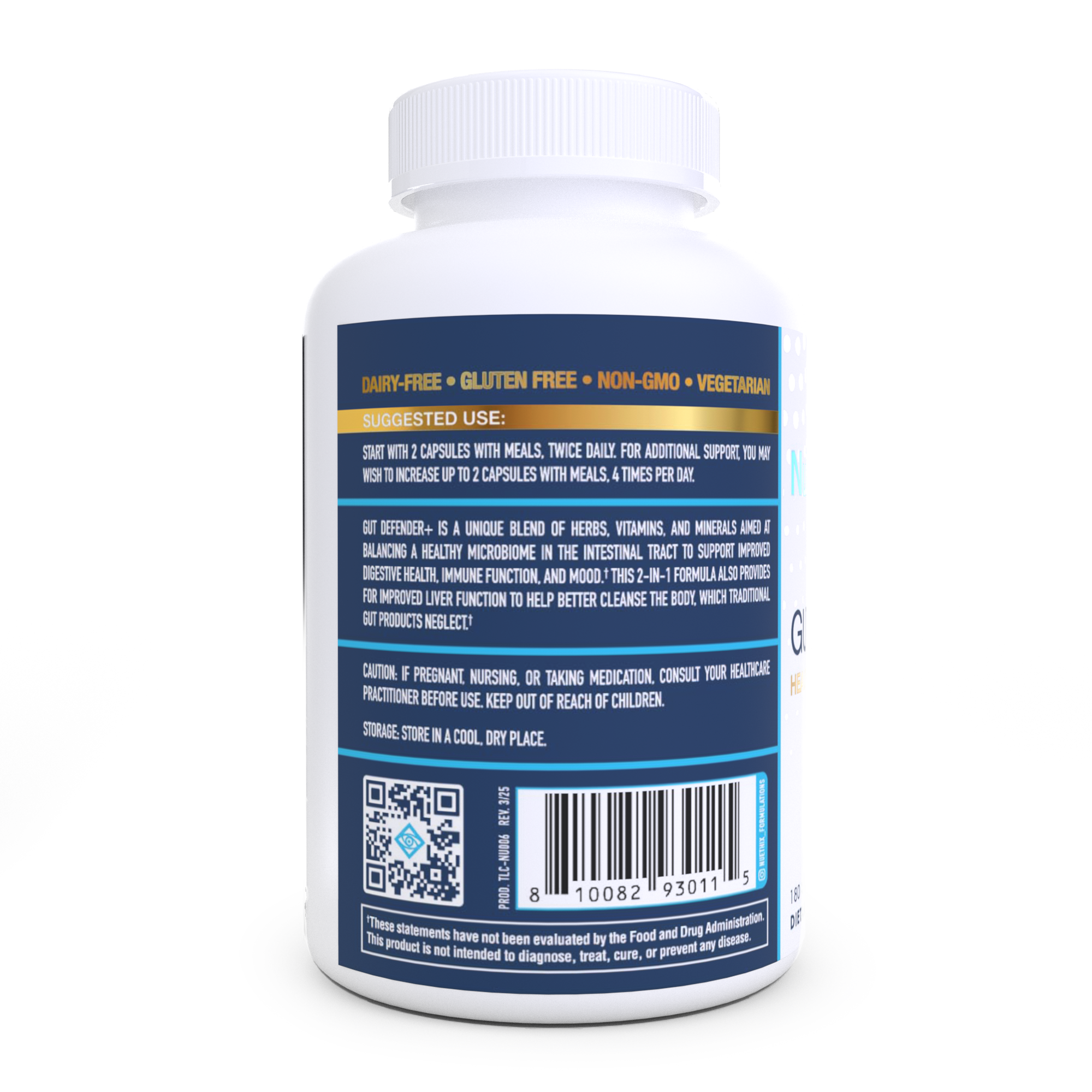Gut Defender+ by NuEthix Formulations