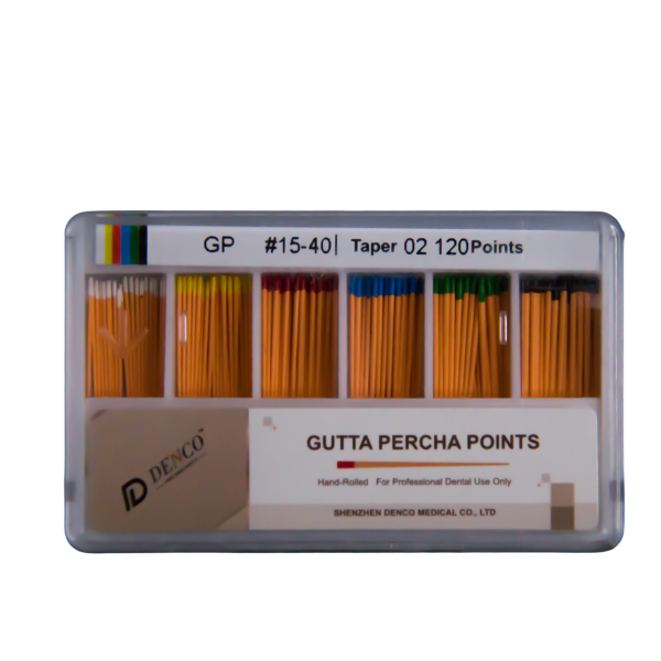 Gutta Percha Points Taper 02, 04 and 06