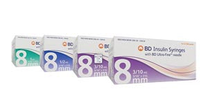 BD INSULIN SYRINGES & NEEDLES