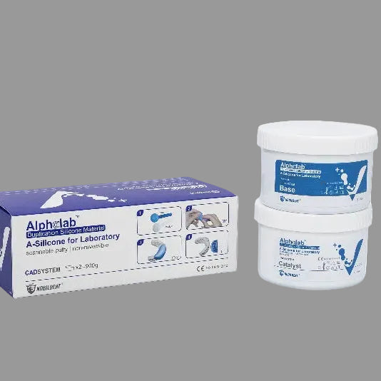 NOBILDENT silicone for Laboratory catalyst and measuring scoop