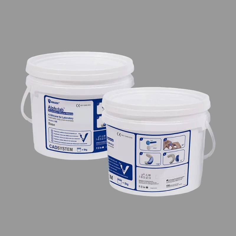 NOBILDENT silicone for Laboratory catalyst and measuring scoop