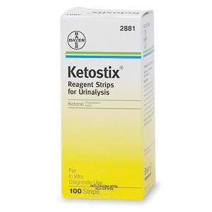 ASCENSIA KETOSTIX REAGENT STRIPS FOR URINALYSIS