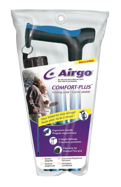 Airgo Comfort-Plus Folding Cane by Drive