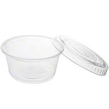 CrystalWare 1oz חלק ברור כוסות 2500/CS