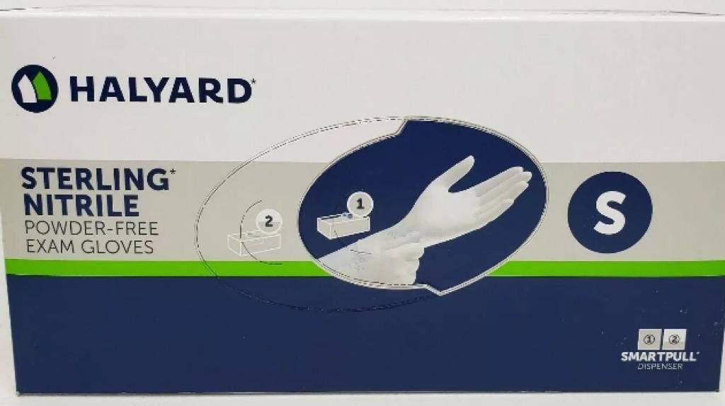 200 Count Halyard Sterling Nitrile Gloves - One Source Medical Supplies