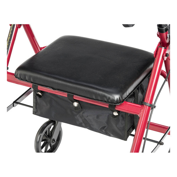 Aluminum Rollator, 6" Casters by Drive