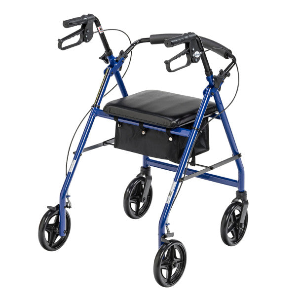 Aluminum Rollator, 7.5" Casters by Drive