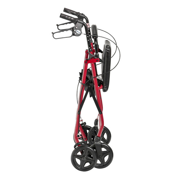 Aluminum Rollator, 7.5" Casters by Drive