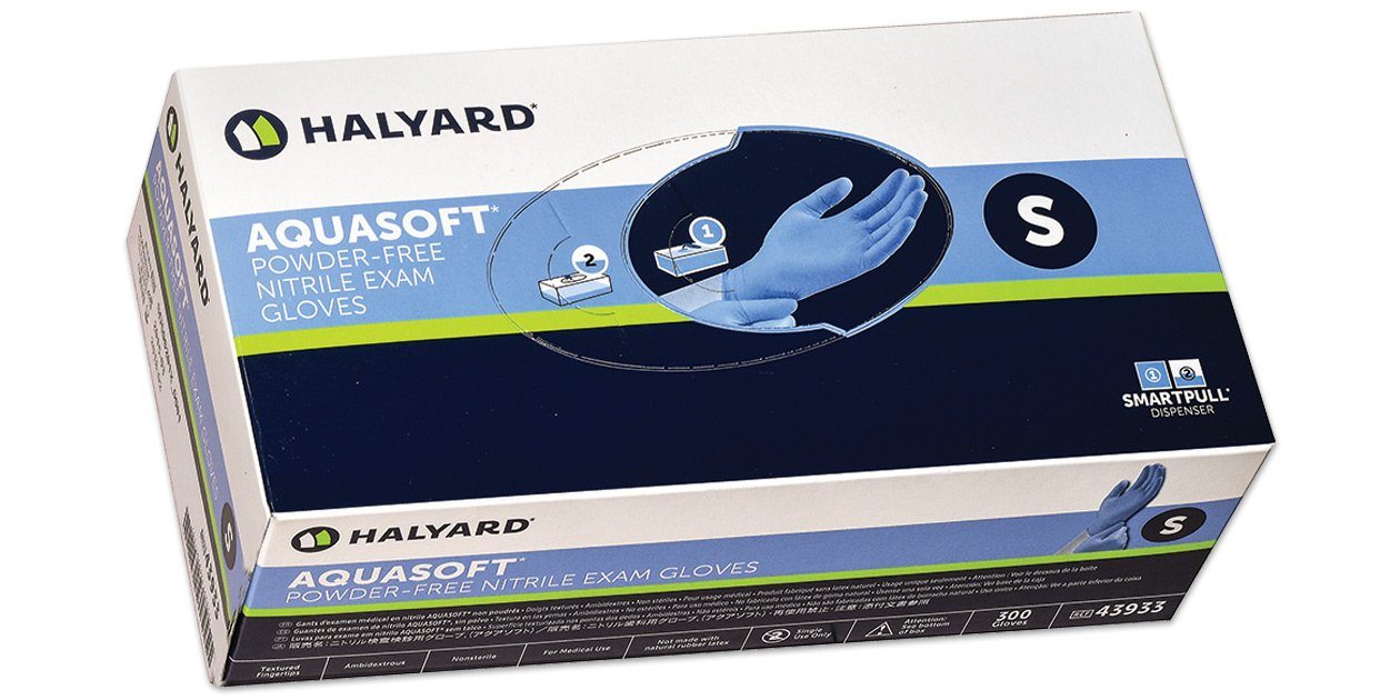 300-Ct. Halyard Nitrile Exam Gloves - One Source Medical Supplies